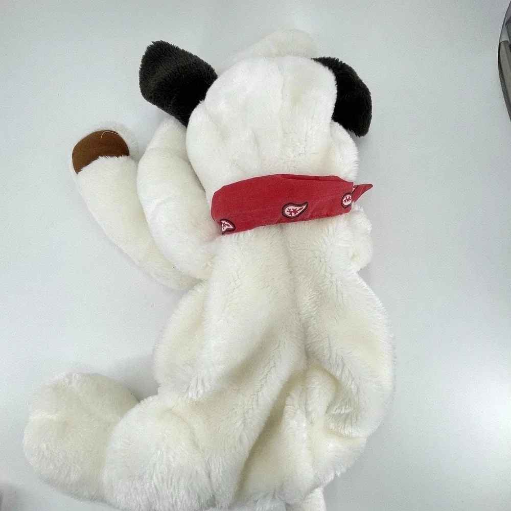 Vtg Ralf the Barking Dog 1992 Toy Biz Hanging Hugging Puppet Plush Red Bandana